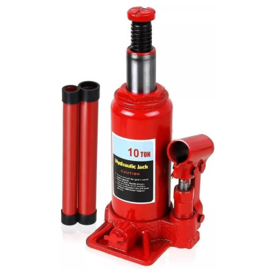 Kích Thủy Lực Gắn Xe Tải 10 Tấn – Chiều Cao Làm Việc 195–370mm, Hành Trình 116mm