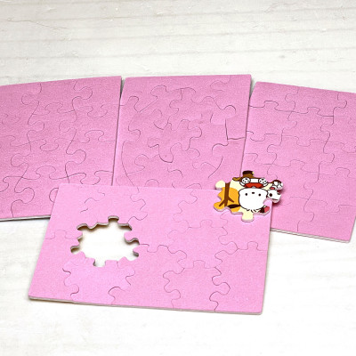 Xếp hình xốp A6 (4 in1) 12 mảnh -KUROMI