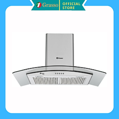Máy hút mùi kính cong Grasso GS 928 - 900 (Hàng chính hãng)