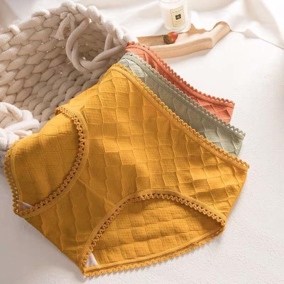 Quần Lót Cotton Kháng Khuẩn Viền Ren ( Mã B296)