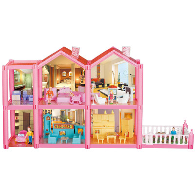 Mô Hình Nhà Búp Bê Cỡ Lớn Cho Các Bé Chơi Đồ Chơi Barbie