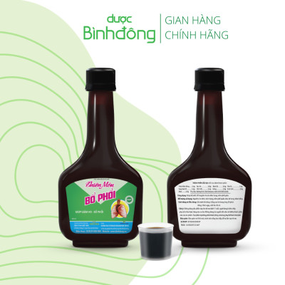 Thiên Môn Bổ Phổi Dược Bình Đông Chai 280ml - Giảm ho nhanh chóng, Bổ phổi thật hay