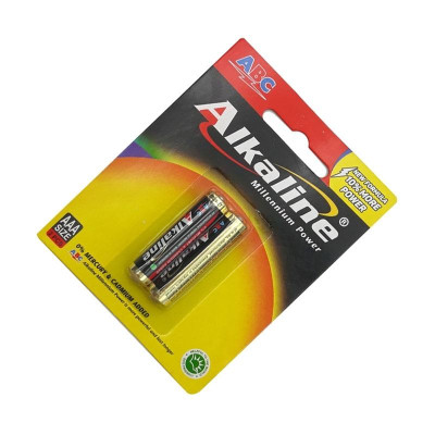 Vỉ 2 Pin ABC Alkaline AAA AK-AAA2B