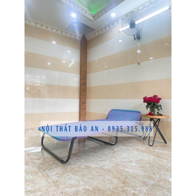 Giường xếp Đài Loan dây đan cỡ lớn 90X1M9