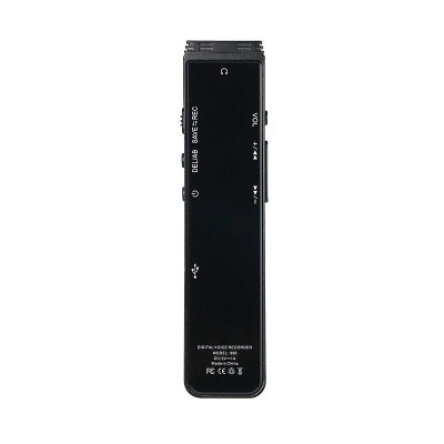 SOAIY Máy Ghi Âm Chuyên Nghiệp Dung Lượng Pin 350mAh Có Loa Ngoài, Kết Nối Bluetooth GA996 Bộ Nhớ Trong 32GB - Hàng Nhập Khẩu