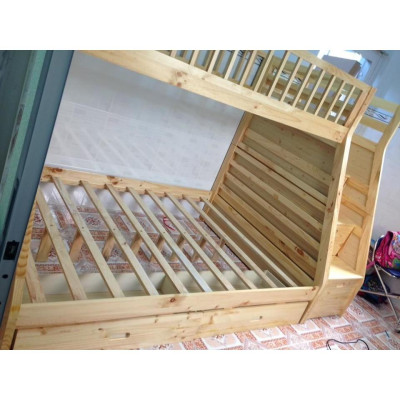 Giường Tầng Bella Esprit Gỗ Tự Nhiên