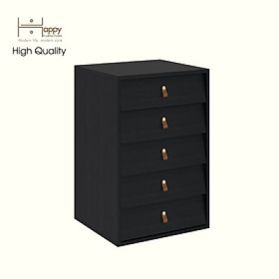 HAPPY FURNITURE , Tủ lưu trữ 5 ngăn kéo - CALYN , THK_312 , 50cm x 45cm x 76cm DxRxC