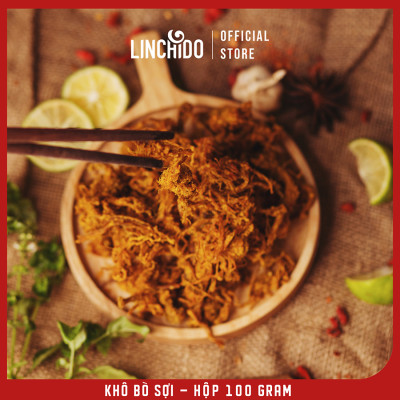 Khô Bò Sợi _ Tùng Phương Du Ký _ Loại 100 Gram ( LOẠI HỘP )