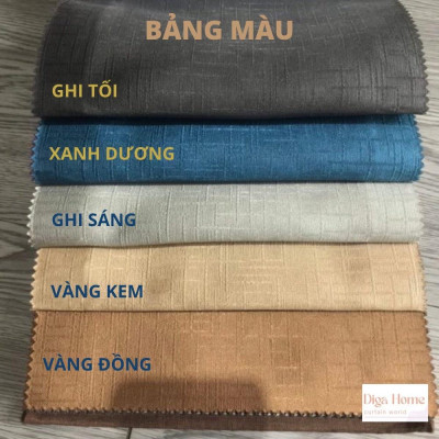 Rèm Tự Dính-Không Cần Khoan Vô Cùng Tiện Lợi, Chất Liệu Vải Cản Sáng Tốt-Nhiều Màu,Kích Thước
