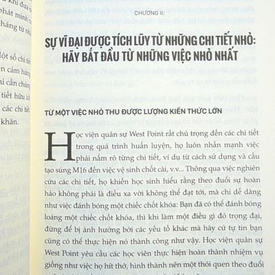 Tiểu Tiết Quyết Định Thành Bại: Cách Bạn Làm Một Việc Là Cách Bạn Làm Tất Cả Mọi Việc - Bản Quyền