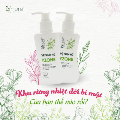 Vệ Sinh Nữ Y Zone Bimore Cân Bằng Ph , Ngăn Ngừa Mùi Hôi Và Tránh Viêm Nhiễm 100ml