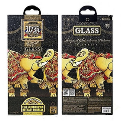 Miếng dán Cường Lực dành cho iPhone X/XS  WK Elephant 3D Bảo Vệ Toàn Diện - Siêu cứng ; Chống bám vân tay  - Hàng chính hãng