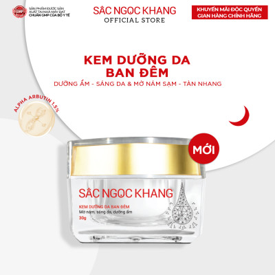 COMBO dưỡng da chuyên sâu kem dưỡng ban đêm 30g + kem dưỡng ban ngày 5 in 1 30g + Serum dưỡng trắng 30ml cho tác dụng nhanh mạnh, toàn diện