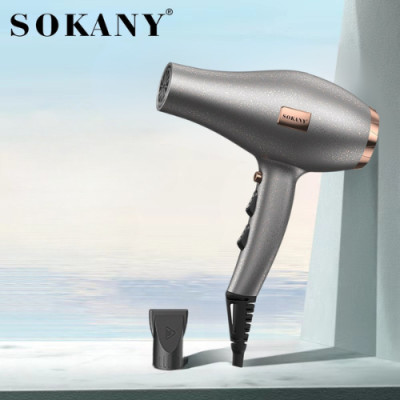 Máy sấy tóc chuyên dụng SOKANY SK-14015 công suất lớn 2400W, máy sấy chuẩn salon 2 chiều nóng lạnh giúp giảm gãy rụng tóc - HÀNG CHÍNH HÃNG