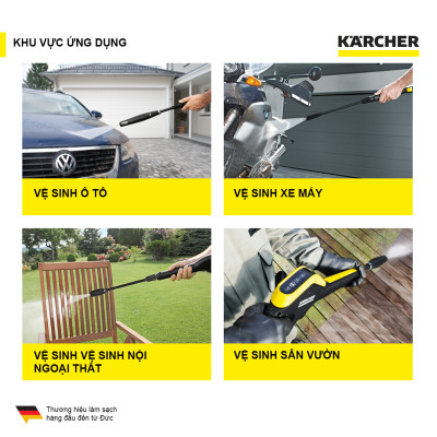 Máy phun rửa áp lực cao Karcher K 3 Power Control