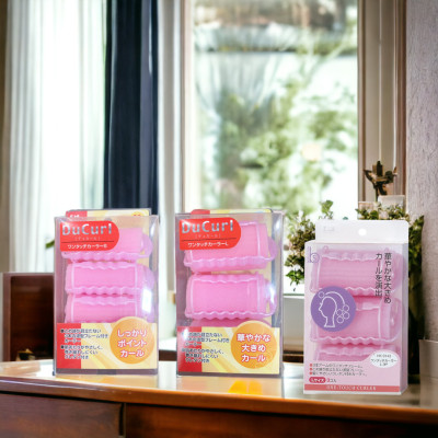 Lô Cuốn Tóc Làm Từ Nhựa Dẻo Cao Cấp Kai 000HC-0644 (Set 3 Cái)