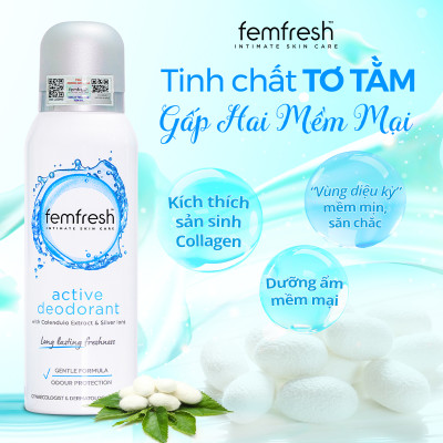 Dung dịch vệ sinh cho cả nữ và nam Femfresh Anh giúp làm sạch sẽ, thơm mát, ngăn ngừa viêm, ngứa, nấm phụ khoa - OZ Slim Store 