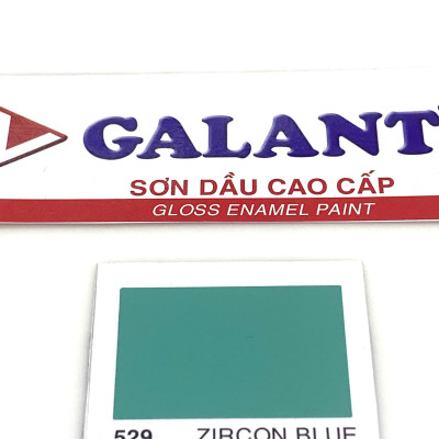 Sơn dầu Galant màu Zircon Blue 529 _ 0.8L