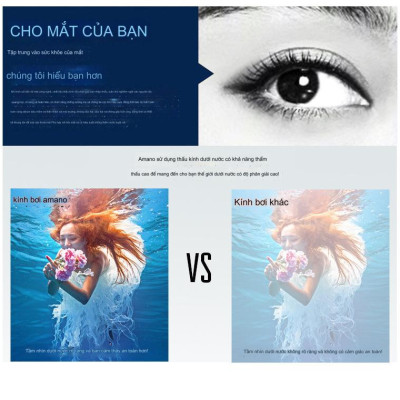 Kính bơi thi đấu chuyên nghiệp, chống nước, chống sương mù