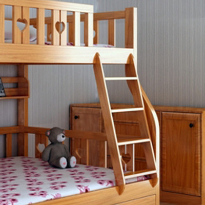 Giường Tầng Trẻ Em cao cấp A104, Trên 1m, Dưới 1m2