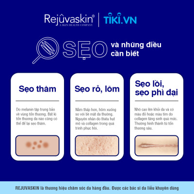 Miếng Dán Ép Sẹo giúp ngăn ngừa hình thành sẹo trên vết thương mới đồng thời làm Xẹp Sẹo Lồi / Phì Đại Rejuvaskin Scar FX 10x20cm