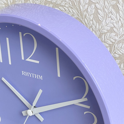 Đồng hồ Rhythm CMG625NR12- Kt 22.3 x 3.8cm, 340g, Vỏ nhựa. Dùng Pin.