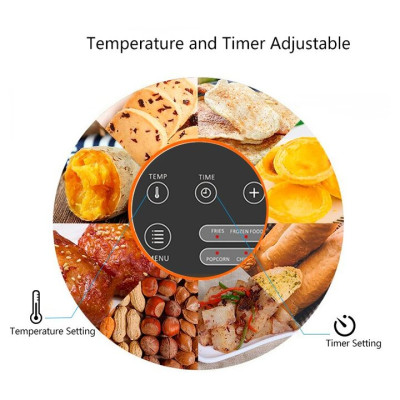 Nồi chiên không dầu điện tử dung tích lớn 12 Lít Biolomix MA510T-Hàng chính hãng 