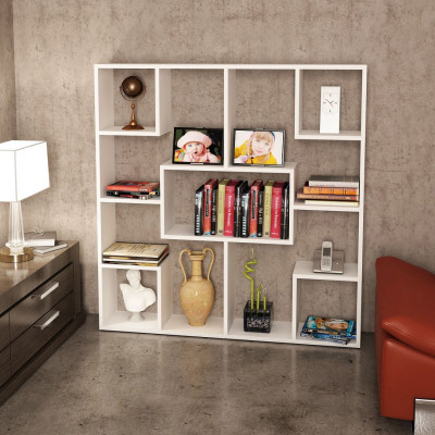 Giá sách hiện đại bằng gỗ công nghiệp cao cấp SMLIFE Bokuseno