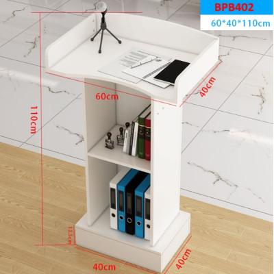 Bục phát biểu gỗ MDF, bục phát biểu BPB402 - NỘI THẤT LẮP RÁP VIENDONGADV