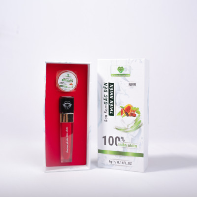 SON KEM GẤC DỀN MẸ KEN MÀU HỒNG CÀ RỐT