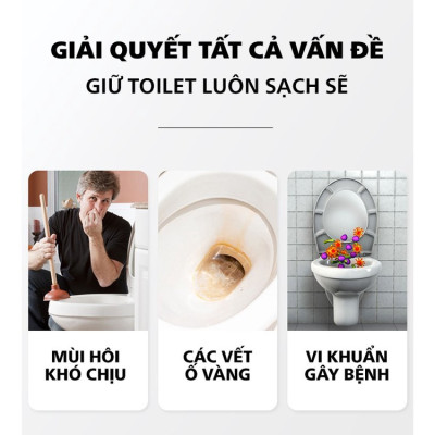 Chai Xịt Bọt Tuyết Vệ Sinh Toilet, Bồn Tắm, Lau Bóng Gương, Lâu Bóng Inox