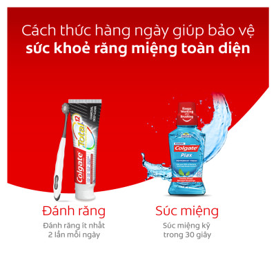 Bộ 2 Bàn chải Cushion Clean Twin Charcoal lông chải kháng khuẩn