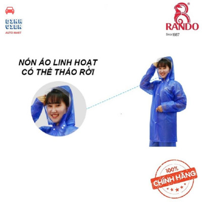  Áo mưa Rando bộ trong màu ASPC-01 che chở cho người thân yêu của bạn