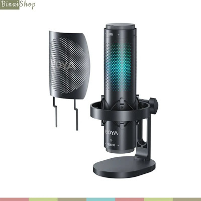 BOYA K3 / K7 / K9 - Micro Condenser USB, Sử Dụng Hiệu Ứng Ánh Sáng RGB Cho Streamer, Podcast, Giảng Dạy Trực Tuyến - Hàng chính hãng