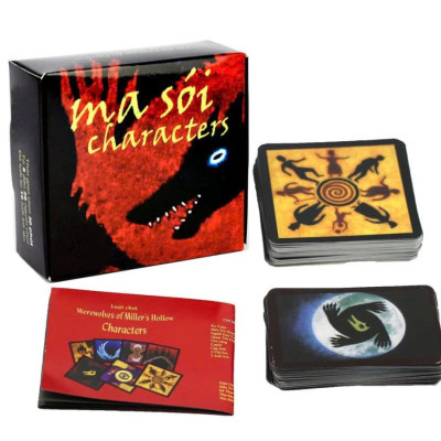 Boardgame Ma Sói Character Việt Hóa