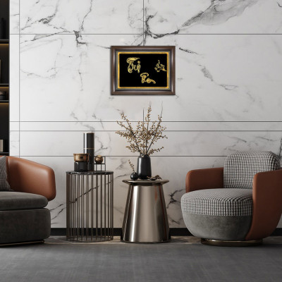 Tranh chữ Tri Ân mạ vàng 24K size lớn - Quà tặng đối tác khách hàng