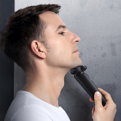 Máy cạo râu Enchen Victor cạo khô và ướt lưỡi nổi tự mài 4D công suất 3W - Hàng chính hãng