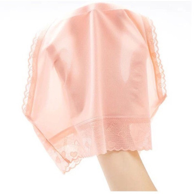 Bộ 3 quần lót nữ su lụa phối ren trái tim cạp cao, kháng khuẩn thoáng mát MXM