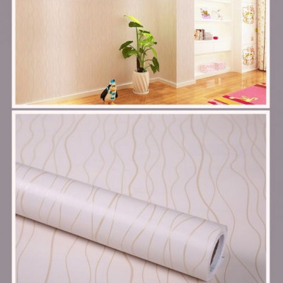 5m giấy decal cuộn sợi chỉ vàng DT33(45x500cm)