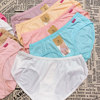 Combo 5 quần lót nữ thun lạnh trơn 2701 – Siêu mát, co giãn 4 chiều, không lộ viền