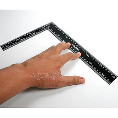THƯỚC GÓC ĐEN 200X300mm , 400X600mm TOLSEN 35042, 35043 - HÀNG CHÍNH HÃNG