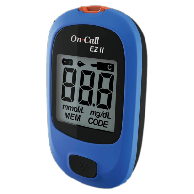 [TRỌN BỘ] Máy đo đường huyết On Call EZ II tặng 25 que thử - BH trọn đời