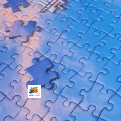 Astronaut In Space - Bộ Tranh Ghép Hình Minh Châu 1500 Mảnh Kích Thước 60x80cm