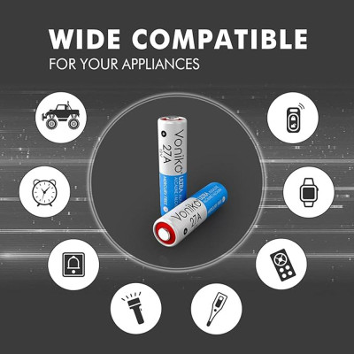 Pin Kiềm 27A 12V - Voniko