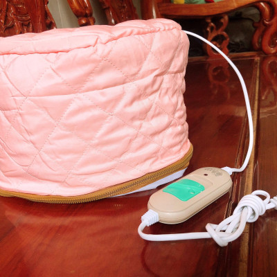 Mũ hấp tóc tại nhà có nút điều chỉnh 2 mức nhiệt ,màu sắc giao ngẫu nhiên - hàng nhập khẩu