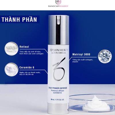 Kem phục hồi da Zo Skin Health DAILY POWER DEFENSE 50ml