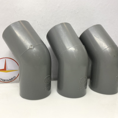 Lơi 42 nhựa PVC Bình Minh (45o ElBow)_L42 (5 cái)