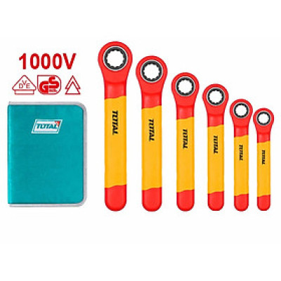 BỘ 6 CỜ LÊ XOAY CHIỀU CÁCH ĐIỆN TOTAL THKISPA0603 - HÀNG CHÍNH HÃNG