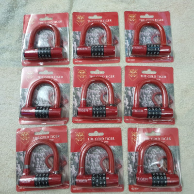 Ổ Khóa mã số loại lớn Tiger, thay đổi được mã số tùy ý - Hàng chính hãng