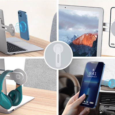Giá Đỡ Điện Thoại Từ Tính WiWU ZM306 Đa Năng - Hàng Chính Hãng